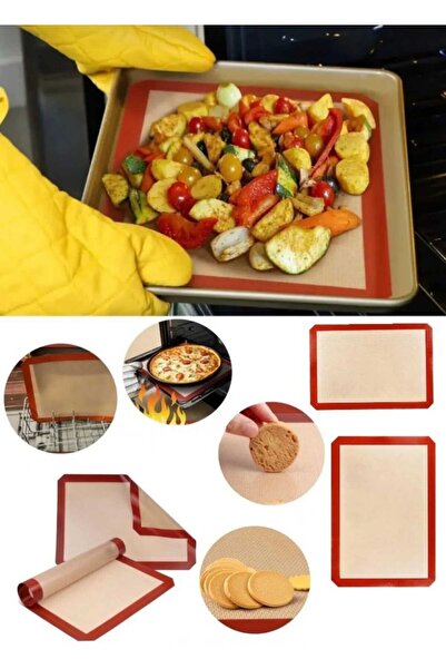 Dalian Home حصيرة خبز وعجين من السيليكون الزيتي - قابلة للغسل