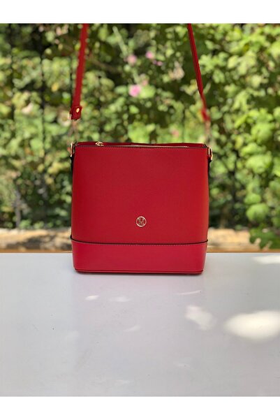 HNB ÇANTA Crossbody Women's Shoulder Bag Mv061 Red