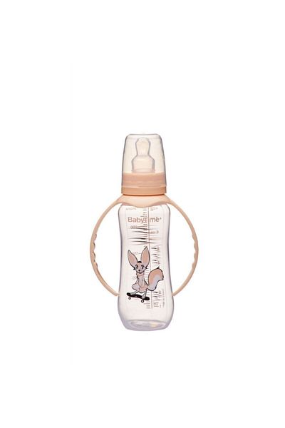 Babytime Pp Handled Baby Bottle with Silicone Palate Tip 250 ml 0 6 Months Bt071