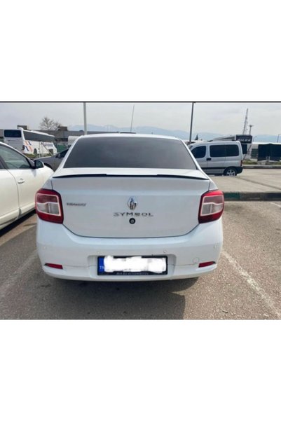 EF GARAGE Üniversal Spoiler Bagaj Üstü Yarasa Tip Sedan Araç Uyumlu Parlak 11...