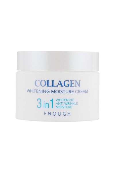 Enough 50 ml Moisturizing Care Cream - 3 in 1, Enough Collagen, Whitening, Moisture Cream