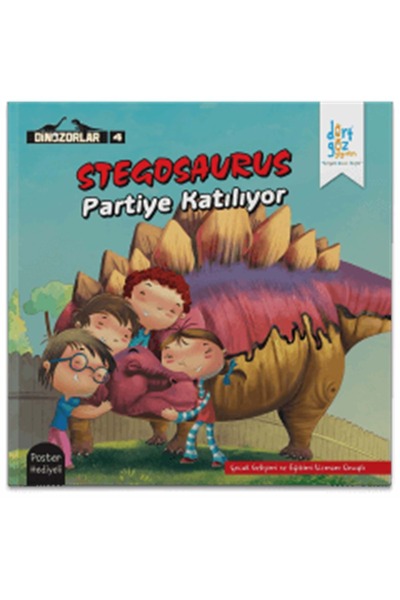 Dört Göz Yayınları Dörtgöz Yayınları Dinazorlar Serisi Ankylosaurus Partiye K...