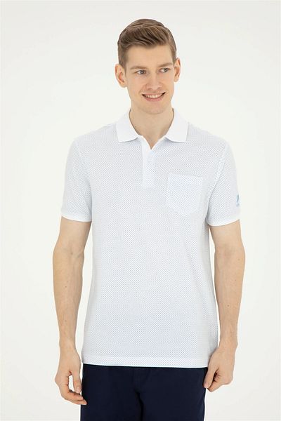 U.S. Polo Assn. Ανδρικό μπλουζάκι 100% βαμβάκι G081GL011.000.1826892