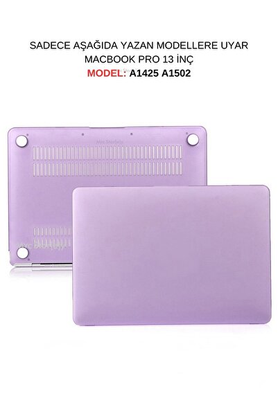 Mcstorey Macbook Pro Kılıf 13 Inç Mat Kılıf (ESKİ HDMI'LI MODEL 2012-2015) A1...