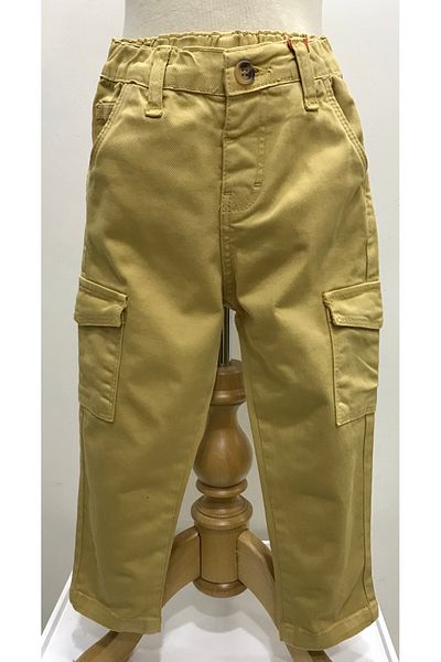 Çikoby Baby Boy Camel Cargo Pants