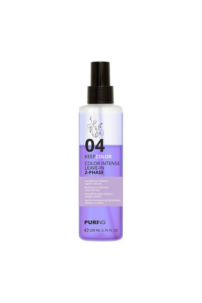 PURING 04 Keepcolor Color Intense Leave-In 2-Phase Special for Dyed Hair 200ml