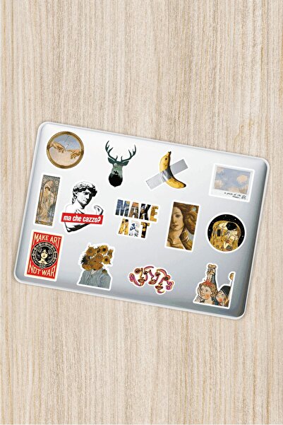 esticker مجموعة ملصقات للهاتف المحمول والكمبيوتر المحمول والكمبيوتر المحمول من آرت آرت 18