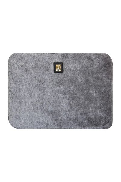 Minbag Plush Dark Gray Laptop Case 572-04