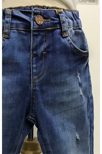 Çikoby Baby Boy Breaked Wide Cut Jeans