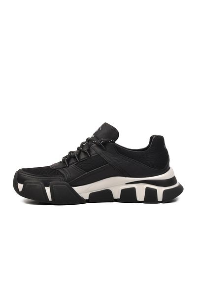 MARCOMEN 152-19580 Black-White Men's Sneakers