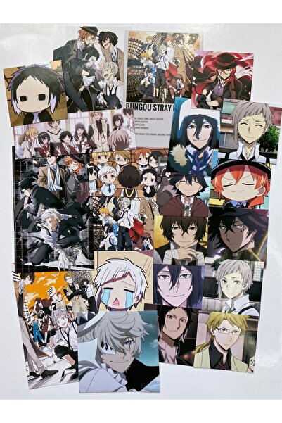 Hara Company Pachet de autocolante Bungou Stray Dogs Anime Anime Moments