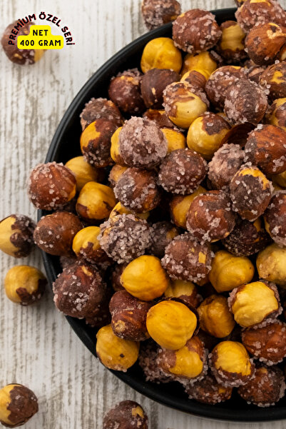 KAJUNUTS PremiumGurme Serisi Tuzlu Kavrulmuş Giresun Iri Boy Tuzlu Fındık %10...