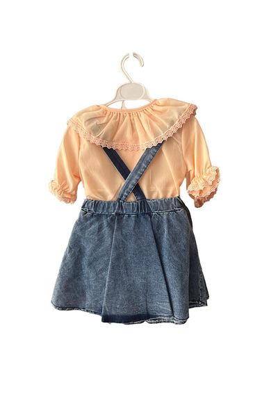 bilgeboutique Jeans Girl's Set with Shirt