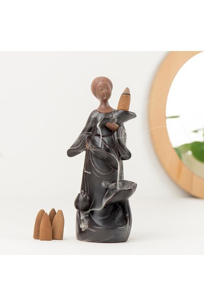 Mitr Zen Kadın Tema Geri Akışlı Şelale Tütsülük