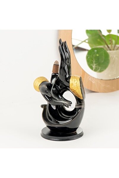 Mitr Zen Dua Eden El Tema Geri Akışlı Şelale Tütsülük