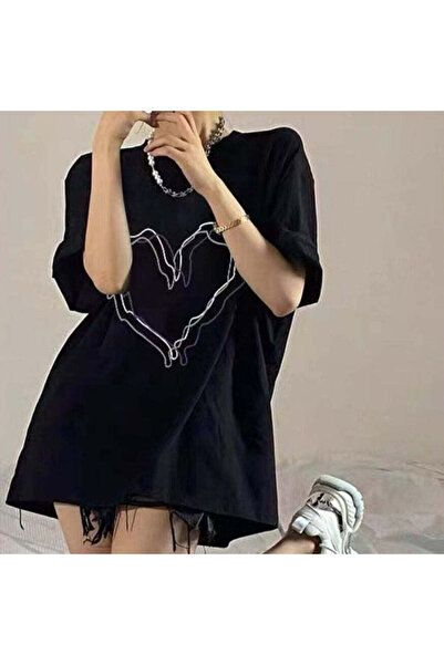 Jose Clothing Μπλουζάκι Unisex oversized με κοντό μανίκι με τύπωμα από οργανικό βαμβάκι