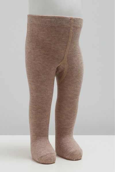 Caramell Men's Plain Brown Seasonal Thick Pantyhose