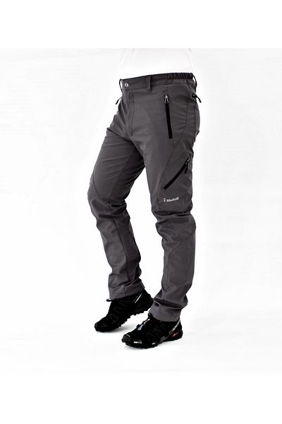 Mudwill Γκρι Windblock Softshell (Χωρίς Πολάρ) Παντελόνι εξωτερικού χώρου