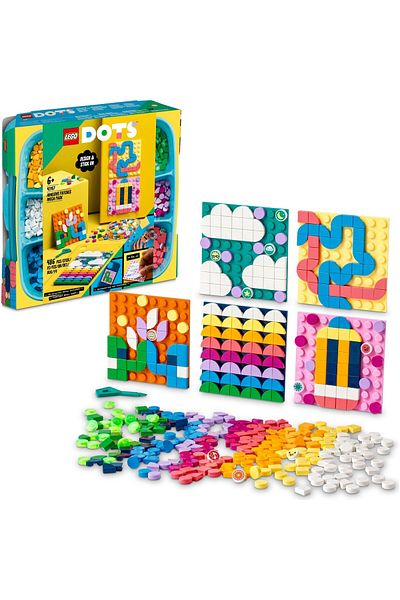 LEGO ® Dots Pasteable Square Pieces Mega Pack 41957 - Children's Designs Ages 6 and Up