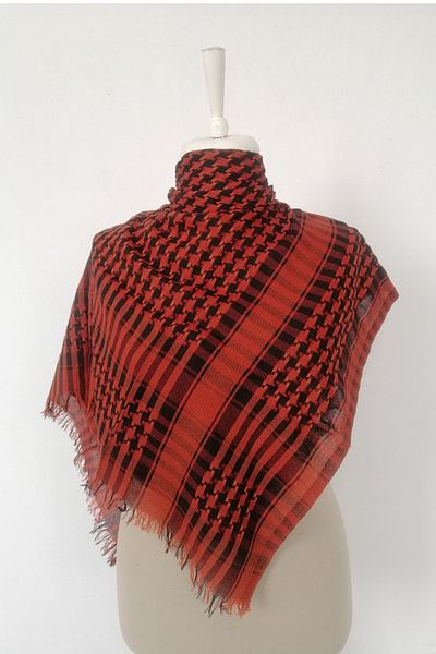 Kaftan Collection Cotton Pushi Posu Kefiye Shawl