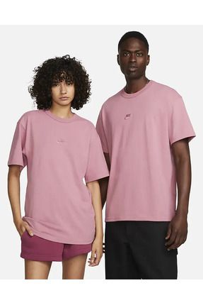 Nike Sportswear Premium Essentials T shirt In Rose Erkek PamukluTi ort Fiyat Yorumlar Trendyol