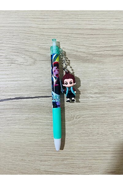 Cuppy Box قلم حبر جاف بشخصيات قاتل الشياطين 0.5 باللون الأخضر