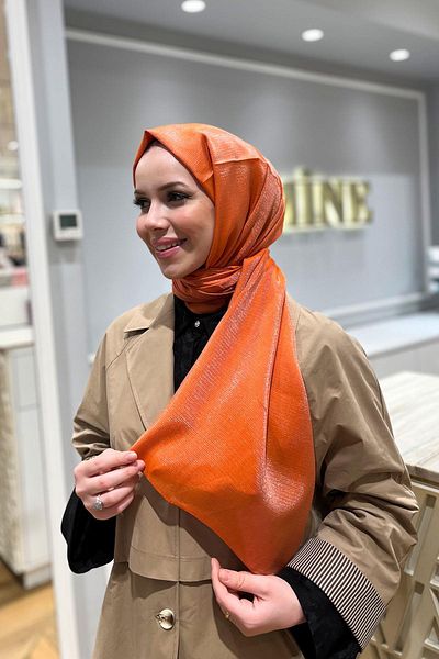 Armine Trend Twinkle Shawl 2 - ATS2PR-22039 - Πορτοκαλί