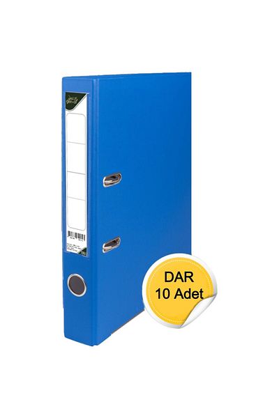 sommeow Plastic Folder Narrow Blue 10 Pieces