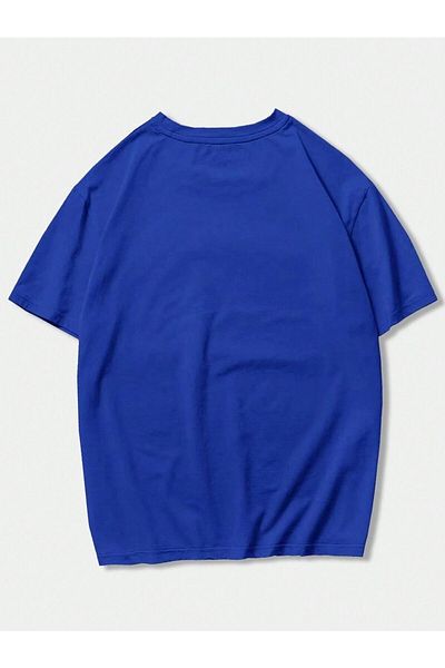 WOODROFFE Beach Picture Printed Oversize ανδρικό μπλουζάκι Casual Boyfirend
