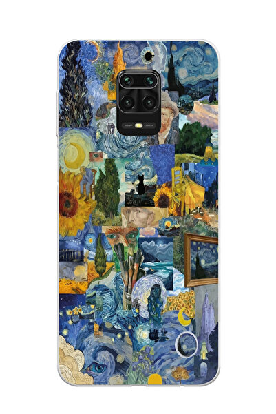 Magic Ring Redmi Note 9 Pro / 9s Uyumlu Vincent Van Gogh Sanatsal Tasarımlı Ş...