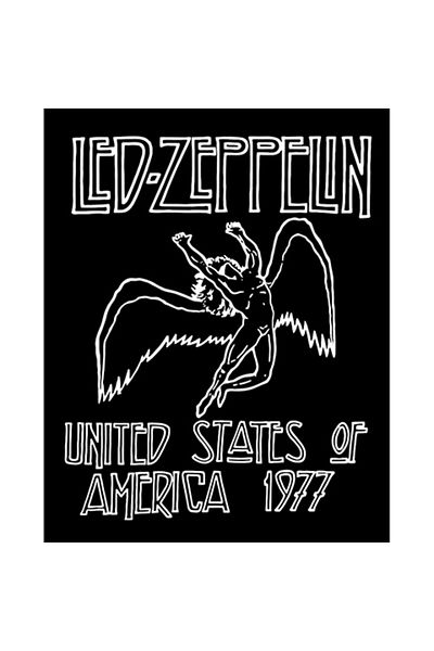 Z zepplin Led Zeppelin 1977 Patch mare pe spate