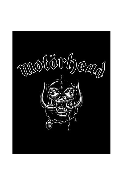 Z zepplin Motörhead Skull England Patch mare pe spate