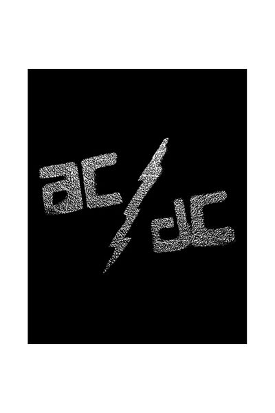 Z zepplin AC DC Spray Patch Patch mare pentru spate