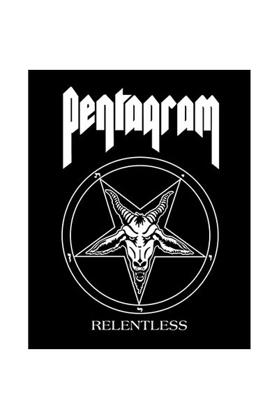 Z zepplin Pentagram Relentless Big Back Patch Patch