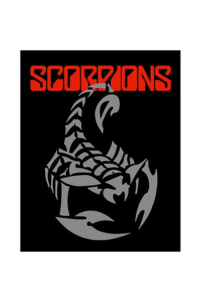 Z zepplin Scorpions Red Big Back Patch