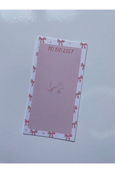 Hara Company Sweet Ribbon Patterned 12x5 cmTo Do List