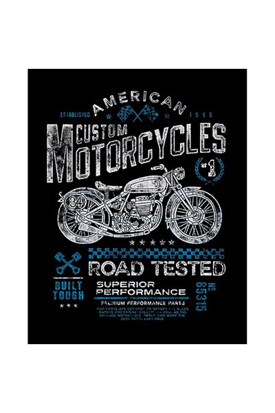 Z zepplin Patch de spate mare pentru motocicletă vintage
