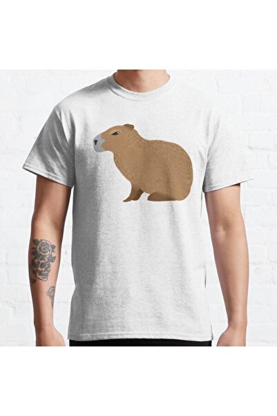 ZOKAWEAR Μπλουζάκι Loose Fit Unisex Capybara με στάμπα