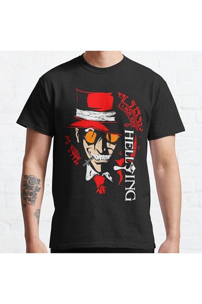 ZOKAWEAR Μπλουζάκι με στάμπα Loose Fit Hellsing Design