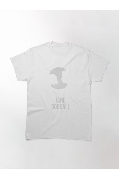 ZOKAWEAR Τυπωμένο μπλουζάκι Loose Fit Unisex Jane Goodall Women In Science Design
