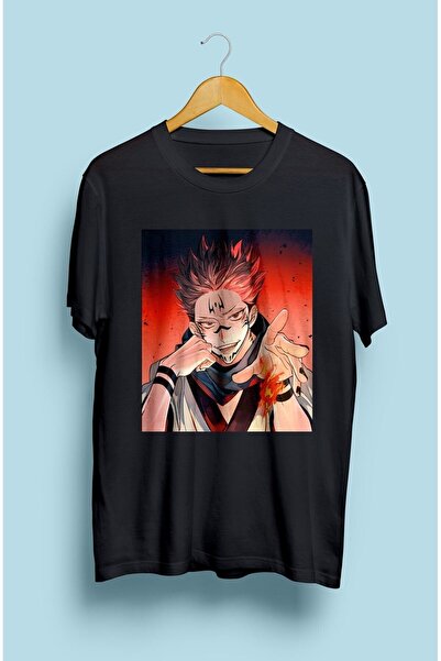 ZOKAWEAR Jujutsu Kaisen Sukuna Ryomen Anime Character Printed Design T-Shirt