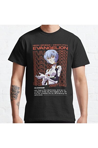 ZOKAWEAR Μπλουζάκι Loose Fit Rei Ayanami Evangelion Aesthetic Design με στάμπα