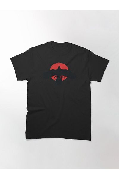 ZOKAWEAR Loose Fit Unisex Chloe Price Μαύρο/κόκκινο Raven Life Is Strange Before The Storm Σχέδιο εμπριμέ μπλουζάκι