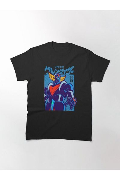 ZOKAWEAR Tricou imprimat Loose Fit 203 Pop Grendizer Design