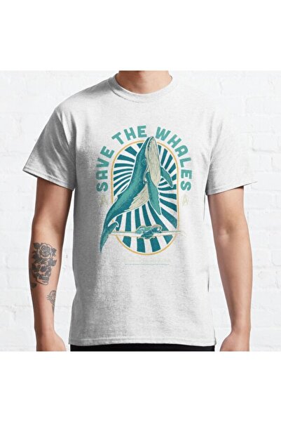 ZOKAWEAR Tricou cu imprimare unisex Star Trek Iv: The Voyage Home, Salvați Ba...