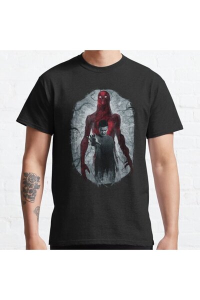 ZOKAWEAR Široka unisex majica Stranger Things 4 Eleven Vecna Silhouette Desig...