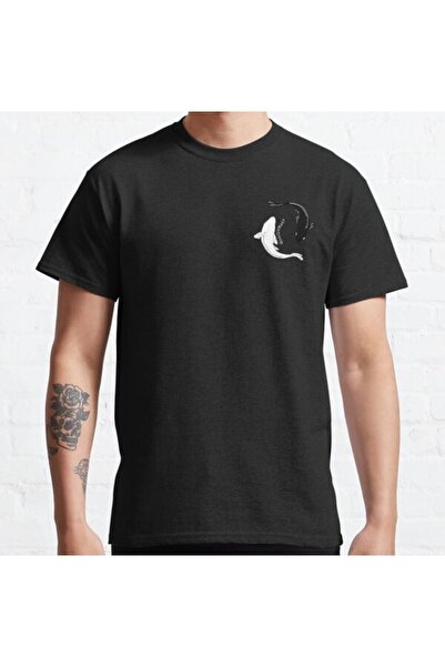 ZOKAWEAR تصميم Gojou Satoru وGetou Suguru Koi Fishes - تي شيرت مطبوع فضفاض
