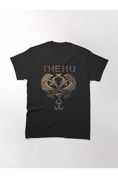 ZOKAWEAR Tricou imprimat Loose Fit The Hu – Color Logo Design