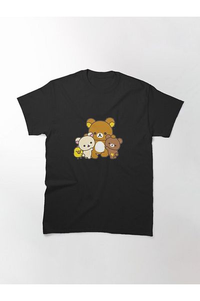 ZOKAWEAR Tricou cu imprimeu Rilakkuma Design Loose Fit