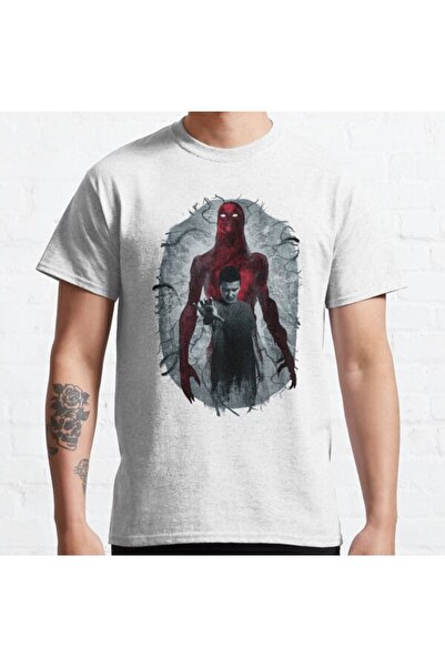 ZOKAWEAR Široka unisex majica Stranger Things 4 Eleven Vecna Silhouette Desig...